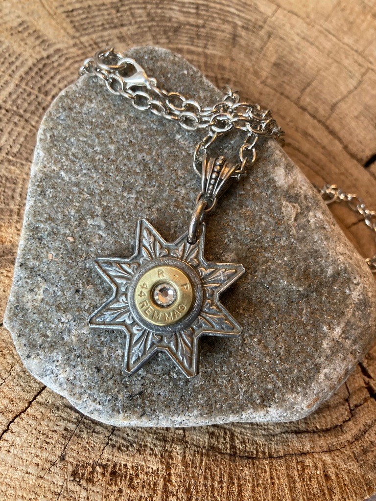 Necklace, Spur/ Brass Casing